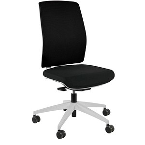 ORIGINAL STEIFENSAND Bürostuhl Eserio Stoff schwarz, Gestell grau