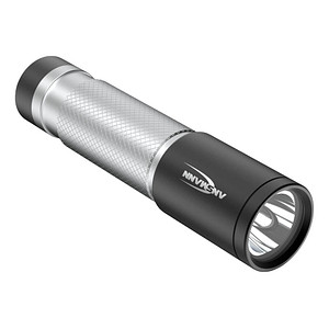 ANSMANN Daily Use 70B LED Taschenlampe silber, 70 Lumen