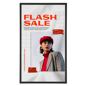 update displays  Klapprahmen HardLine Fenster schwarz 45,5 x 62,9 cm, 1 St.