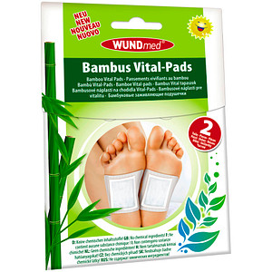 WUNDmed® Bambuspflaster Vital-Pads 02-130 weiß 6,0 x 8,0 cm, 2 St.