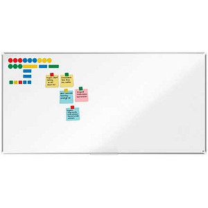 nobo Whiteboard Premium Plus 240,0 x 120,0 cm weiß, silber emaillierter Stahl