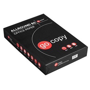 go copy Kopierpapier Allround 80 DIN A4 75 g/qm 500 Blatt go copy Kopierpapier Allround 80 DIN A4 75 g/qm 500 Blatt