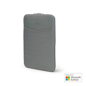DICOTA Laptophülle Eco SLIM S für Microsoft Surface Kunstfaser grau bis 33,0 cm (13 Zoll)