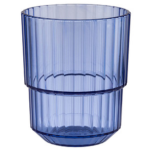 APS Mehrweg-Trinkbecher LINEA blau 0,15 l, 1 St.