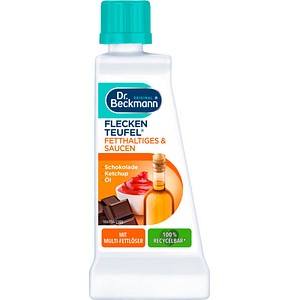 Dr.Beckmann FLECKENTEUFEL FETTHALTIGES & SAUCEN Fleckenentferner flüssig, 50,0 ml