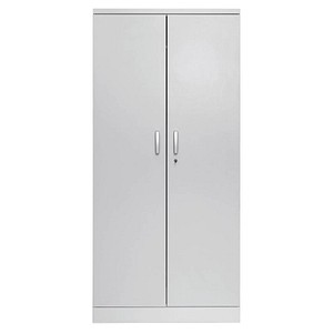 Gürkan Stahlschrank 100111 lichtgrau 4 Fachböden 92,0 x 42,0 x 195,0 cm, aufgebaut, 1 St.