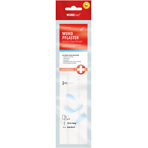 WUNDmed® Pflaster Sensitiv-Hypoallergen 02-002 weiß 6,0 cm x 0,5 m, 1 St.