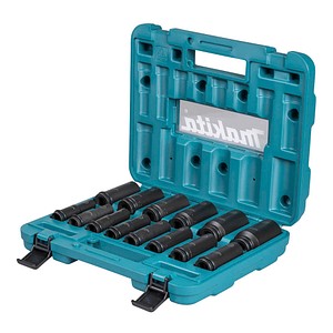 makita Steckschlüssel-Satz IMPACT BLACK 1/2" E-16586 14-teilig
