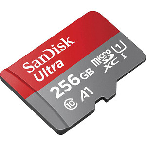 SanDisk Speicherkarte microSDXC Ultra 256 GB
