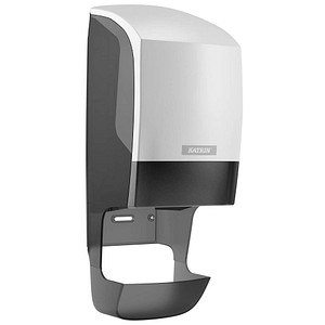 KATRIN Toilettenpapierspender 77465 weiß, schwarz Kunststoff, 1 St.