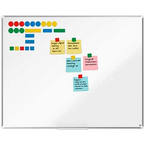 nobo Whiteboard Premium Plus 150,0 x 120,0 cm weiß, silber lackierter Stahl