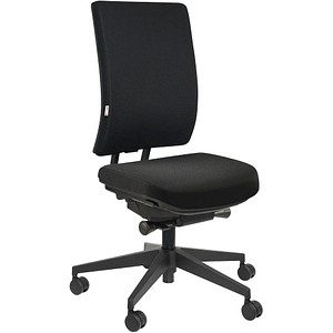 ORIGINAL STEIFENSAND Bürostuhl Volto Plus Comfort, VP 2350112 250 Stoff schwarz, Gestell schwarz