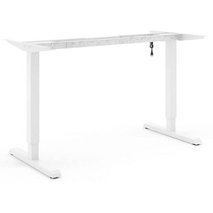actiforce Steelforce Pro 300 Slim elektrisch höhenverstellbares Schreibtischgestell weiß ohne Tischplatte, T-Fuß-Gestell weiß 101,0 - 151,0 x 60,0 cm
