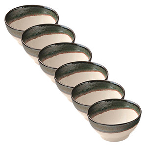 HEART & SOUL Schalen Perfect Match Avocado grün Ø 14,0 cm, 6 St.