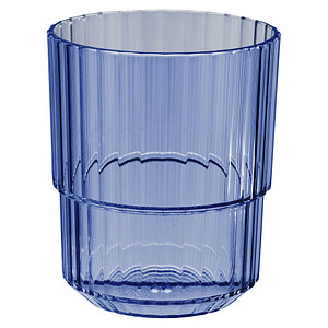 APS Mehrweg-Trinkbecher LINEA blau 0,3 l, 48 St.