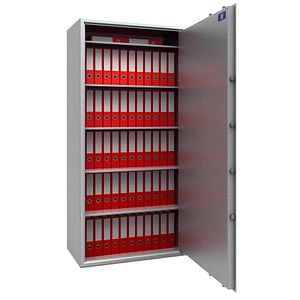 ISS Sicherheitsschrank Hagen VII Sicherheitsstufe S1 nach EN14450 lichtgrau 95,0 x 50,0 x 195,0 cm