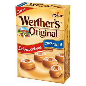 Werther’s® Original Sahnebonbons zuckerfrei Bonbons 12 St./ 42,0 g, 1 Pack