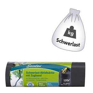 AKTION: 10 Secolan® Schwerlastsäcke 120,0 l