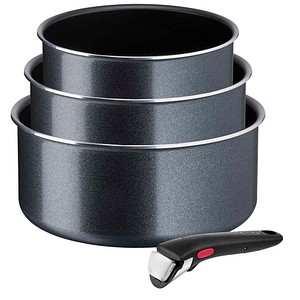 Tefal® Pfannen-Set INGENIO XL FORCE schwarz 4-tlg., 1 Set