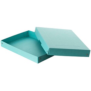FALKEN PURE Aufbewahrungsbox 500 Blatt pastellblau 24,0 x 32,0 x 4,0 cm, 1 St.