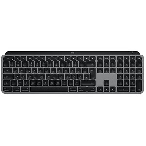 Logitech MX Keys für Mac Tastatur kabellos grau