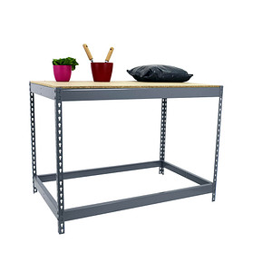 Simonrack Werkbank SIMONWORK BASIC 1 grau 180,0 x 90,0 x 90,0 cm