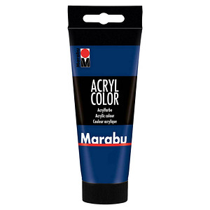 Marabu Acrylfarbe dunkelblau 100 ml, 1 St.