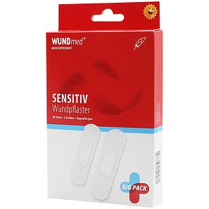 WUNDmed® Pflaster Sensitiv Hypoallergen 03-007 weiß 1,9 cm, 20 St.