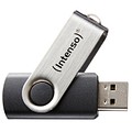 AKTION: Intenso USB-Stick Basic Line schwarz, silber 64 GB