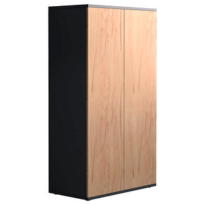 VCM my office Kommode Dalosa, 918324 anthrazit, honig-eiche 60,0 x 32,0 x 107,5 cm, 1 St.