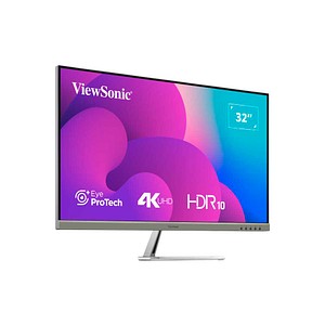 ViewSonic VX3276-4K-MHD Monitor 80,0 cm (32,0 Zoll) silber