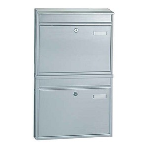 ROTTNER Briefkasten T04187 silber