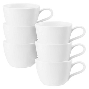 Seltmann Weiden Kaffeetassen M5389-Coup weiß 0,19 l, 6 St.