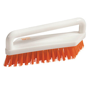 haug® bürsten Nagelbürste ANTI BAC weiß, orange Kunststoff, 1 St.
