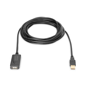 DIGITUS USB 2.0 USB-Kabel  DA-70130-4 5,0 m schwarz, 1 St.