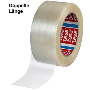 tesa Packband tesapack® 60418 transparent 50,0 mm x 132,0 m 1 Rolle