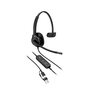 poly Mission 415 Mono USB-Headset schwarz