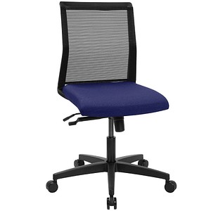 Topstar Bürostuhl Smart Point, LC100G260 Stoff blau, Gestell schwarz