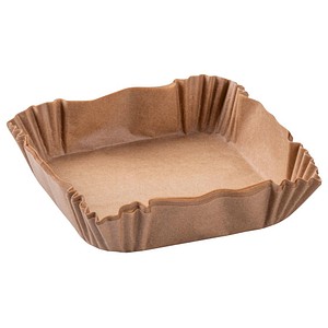 FACKELMANN Backpapier für Heißluftfritteusen 16,0x16,0 cm 40 St.