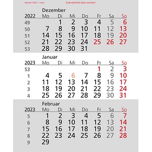 Ersatzkalendarium für Tisch-Einsteckkalender 2027/2028, 1 St.