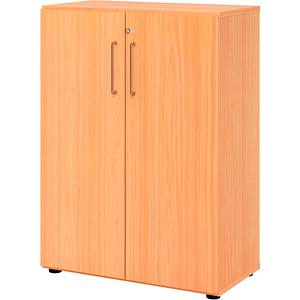 HAMMERBACHER Aktenschrank 938T3, V938T3/6/6/BS buche 2 Fachböden 80,0 x 42,0 x 110,0 cm