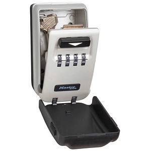 Master Lock® 5425EURD Schlüsseltresor grau, Zahlenschloss, 7,2 x 5,2 x 12,6 cm, 1 St.