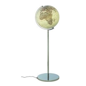 TROIKA® Leuchtglobus SOJUS LIGHT silber