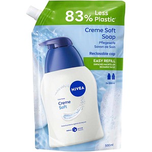 NIVEA Creme soft Nachfüllpack Flüssigseife 500,0 ml, 1 St.