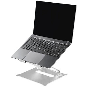 hama Laptop-Ständer silber