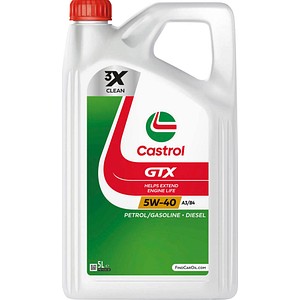 Castrol GTX 5W-40 A3/B4 Motoröl 5,0 l, 1 St.