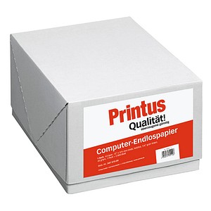 Printus Endlospapier A3 quer 1-fach, 60 g/qm weiß 2.000 Blatt Printus Endlospapier A3 quer 1-fach, 60 g/qm weiß 2.000 Blatt