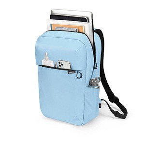 DICOTA Laptop-Rucksack COMMUTER Kunstfaser ice blue 16,0 l bis 40,6 cm (16 Zoll)