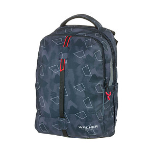 Walker Schulrucksack Elite 2.0 Kunstfaser grau