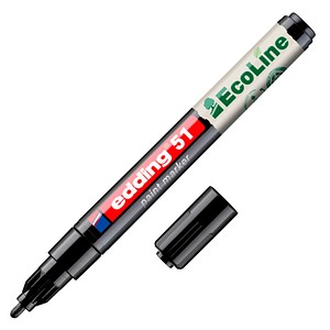 edding  51 EcoLine Lackmarker schwarz 1,0 - 2,0 mm, 1 St.